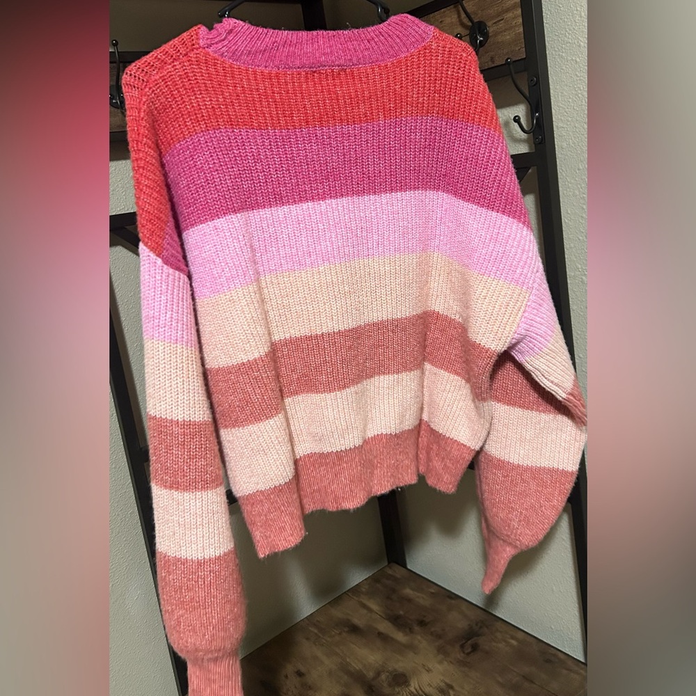 Le Lis Multicolor Striped Sweater